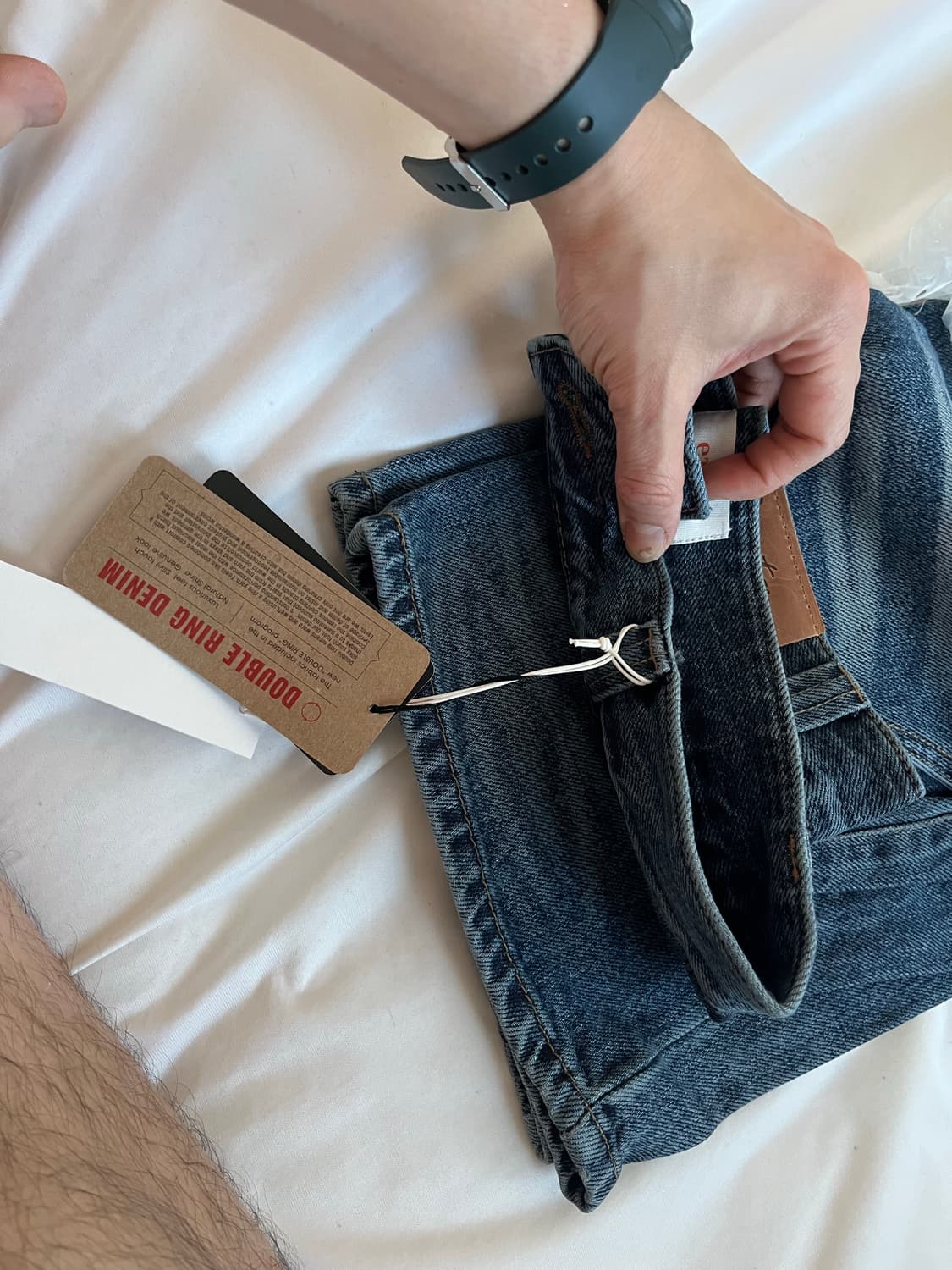 etce 다이아패치 데님팬츠 상품이미지6