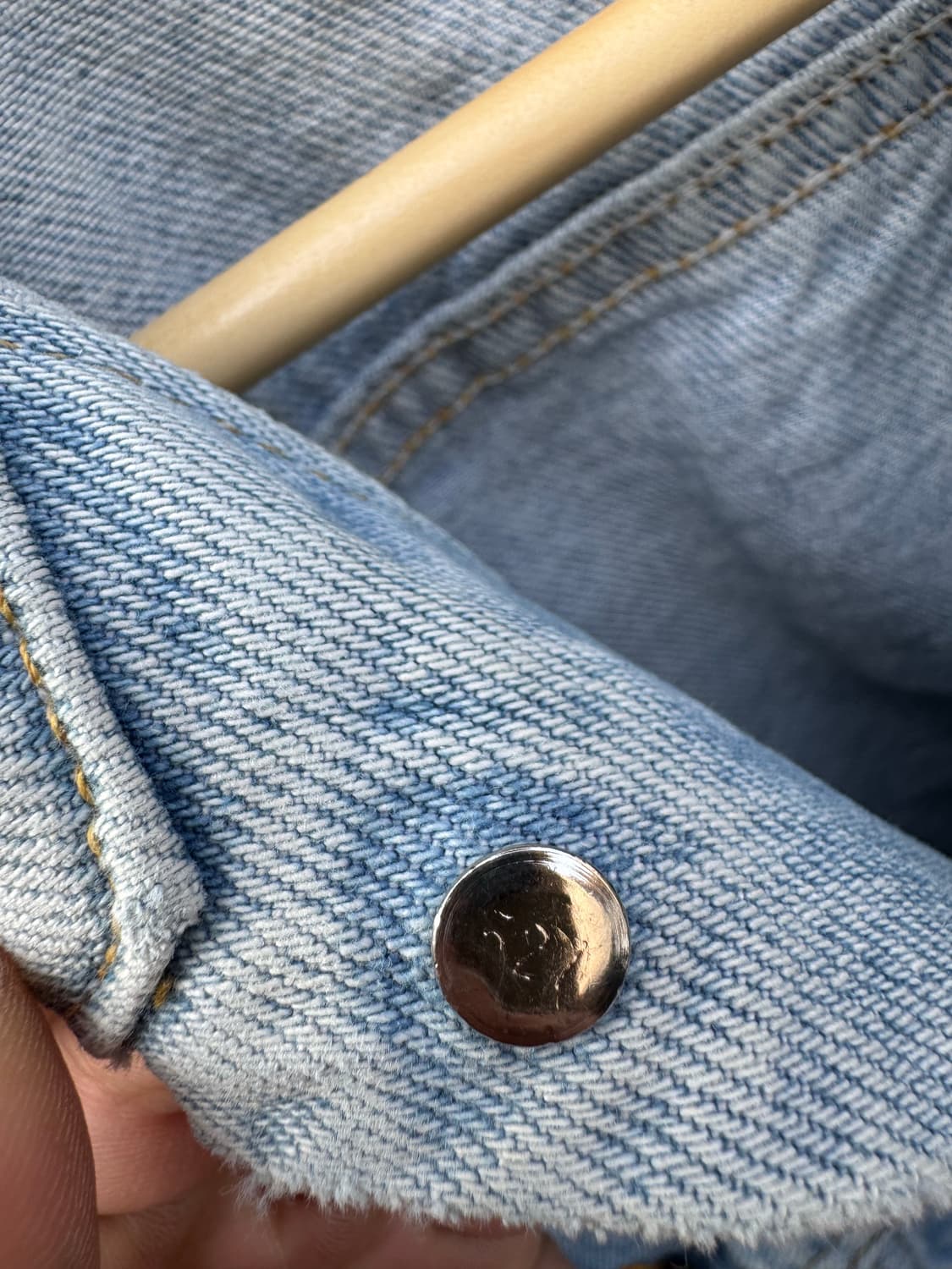 80s 리바이스 빈티지 3rd 워싱 데님 트러커 자켓 m 상품이미지8