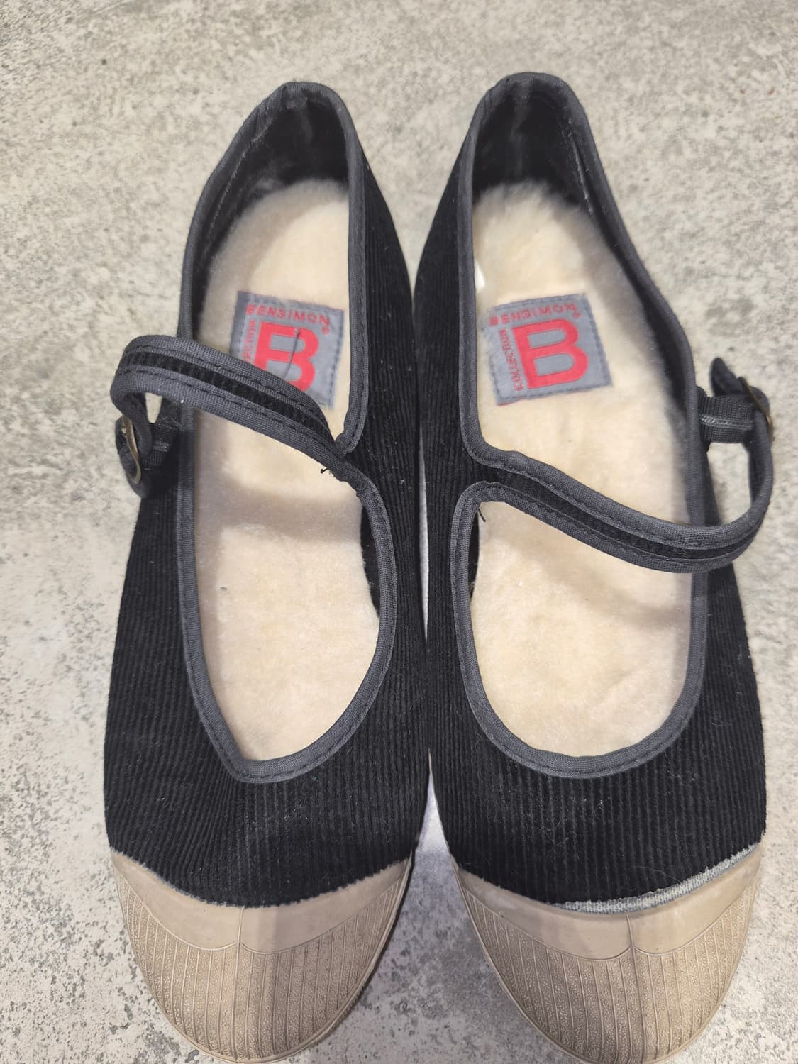 벤시몽 메리제인 블랙 코듀로이 38 상품이미지1