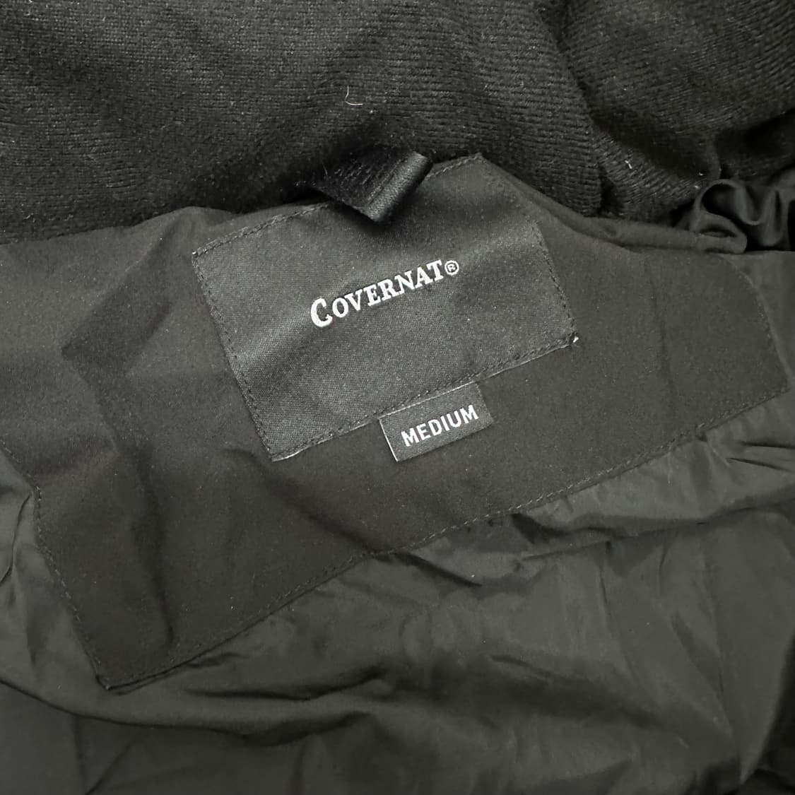 커버낫 덕다운 롱패딩 블랙 M 상품이미지9