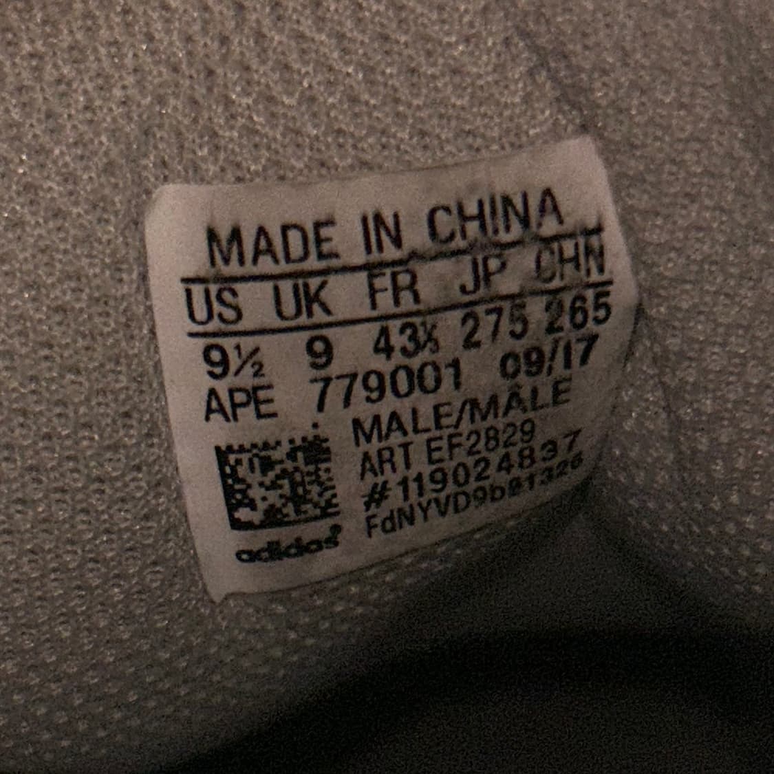 이지 부스트 700 V2 스태틱 2018 (275) 상품이미지5