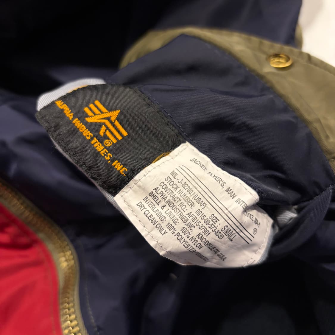 [S] 18s KITH x 알파인더스트리 리버시블 봄버 자켓 C243 상품이미지8