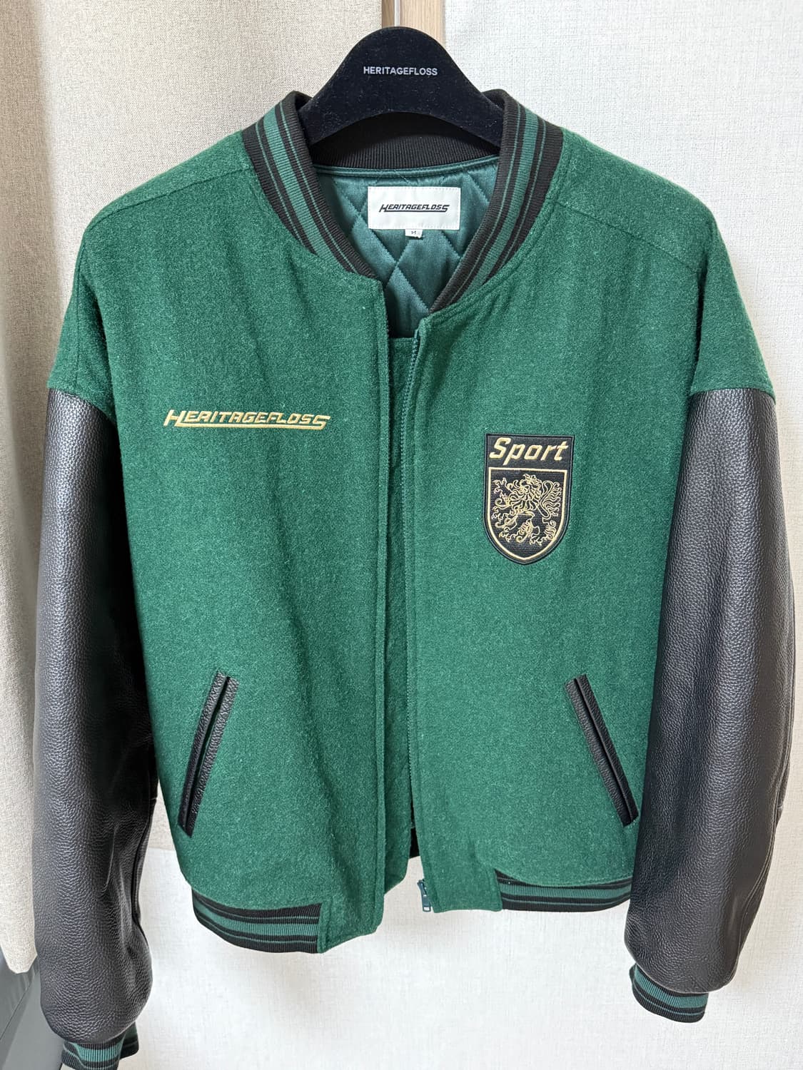 [M] 헤리티지플로스 바시티 자켓  상품이미지1