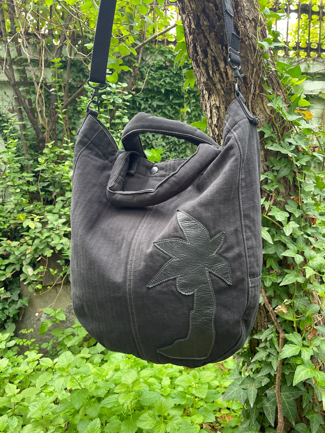 Palm-tree patch tote 상품이미지2