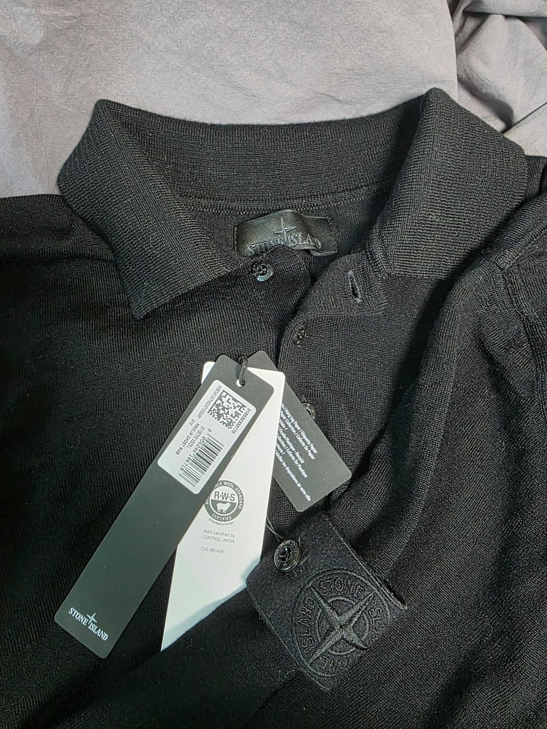 24fw 스톤아일랜드 고스트피스 버진울 니트 마지막 상품이미지5