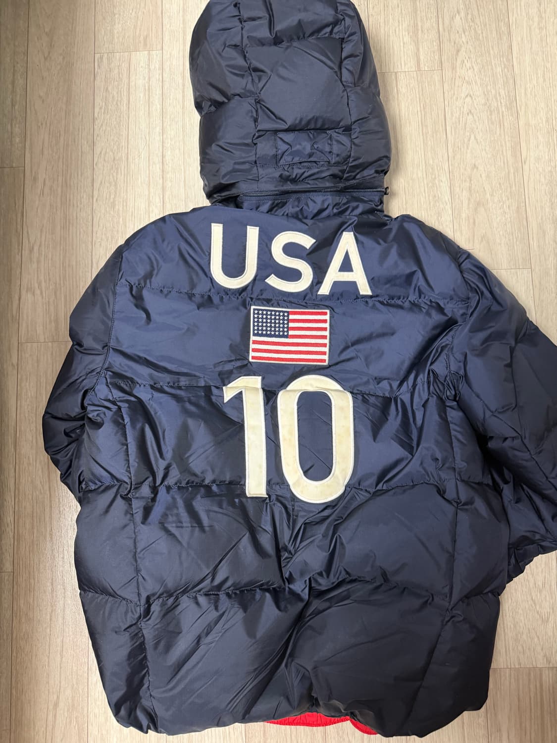 폴로 빅포니 성조기 패딩 상품이미지2