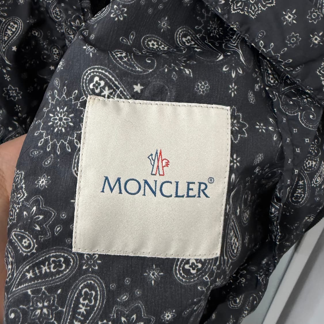 몽클레르 몽클레어 페이즐리 윈드 브레이커 상품이미지8