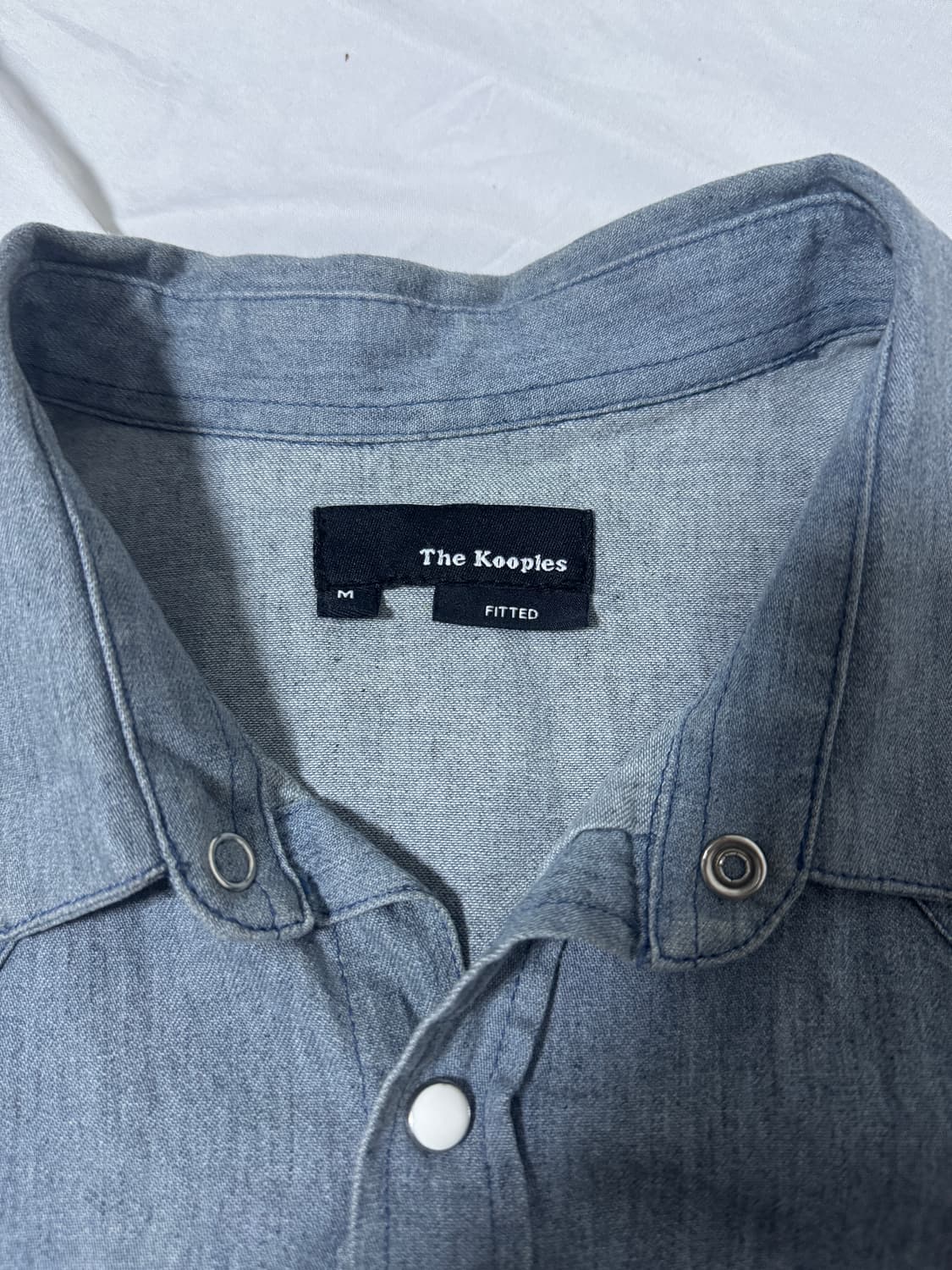 The kooples 자수 데님 웨스턴 셔츠 상품이미지5