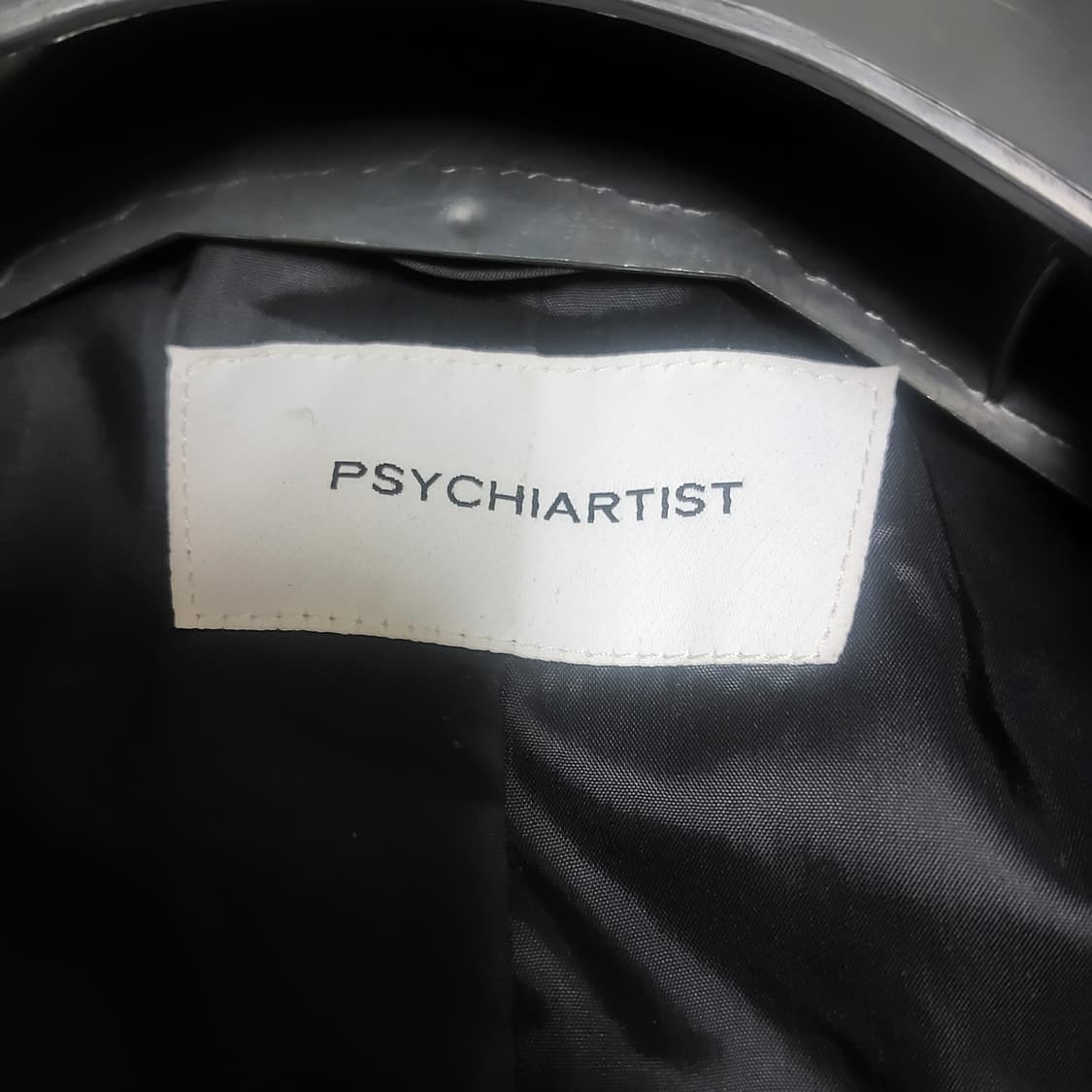 새상품 PSYCHIARTIS사이키아티스트 타이 블루종 코튼버젼 블랙 50 상품이미지6