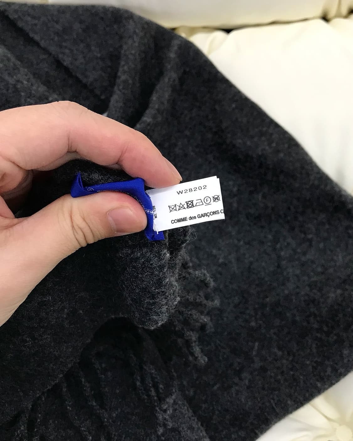 꼼데가르송 셔츠 울 머플러 상품이미지4