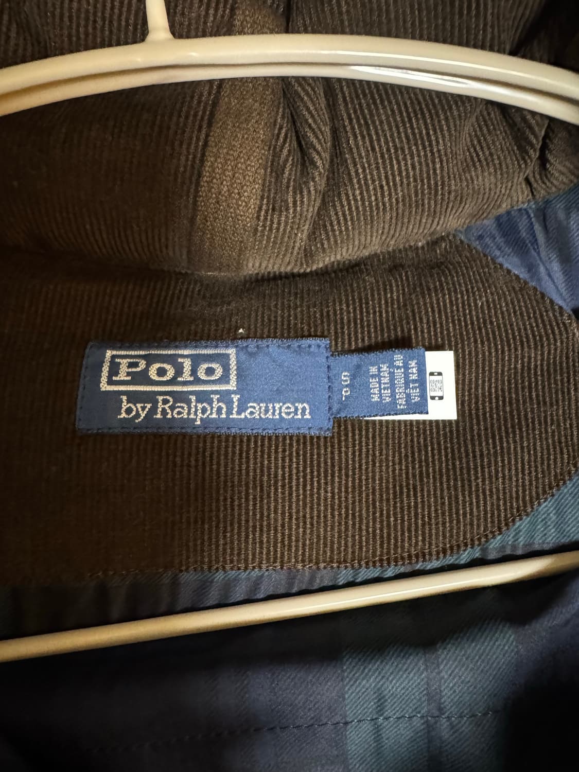 폴로 코듀로이 컨버터블 패딩 상품이미지2