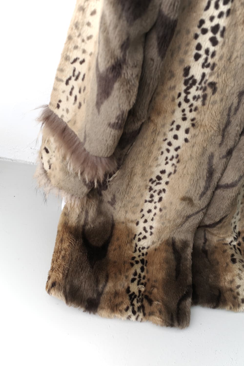 via faburrica) leopard fur jacket 상품이미지4