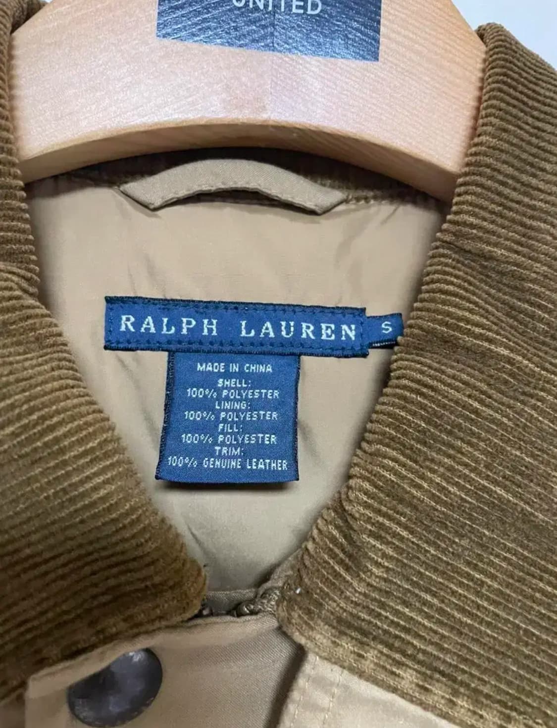 폴로랄프로렌 남성 퀄팅헌팅 자켓 S size 상품이미지2