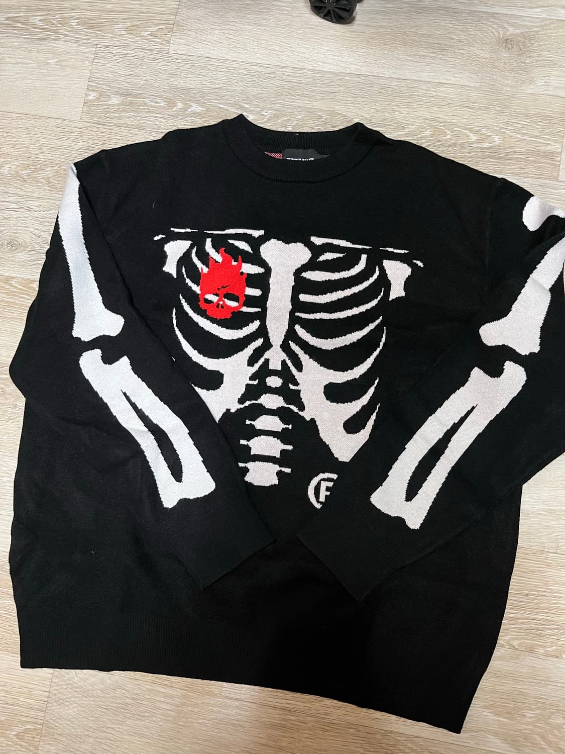 777mih 해골 본 니트 (105) 상품이미지1