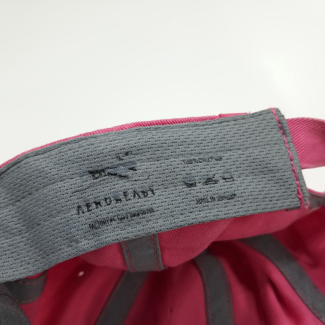 Adidas Pink White Logo Cap P1253 상품이미지9