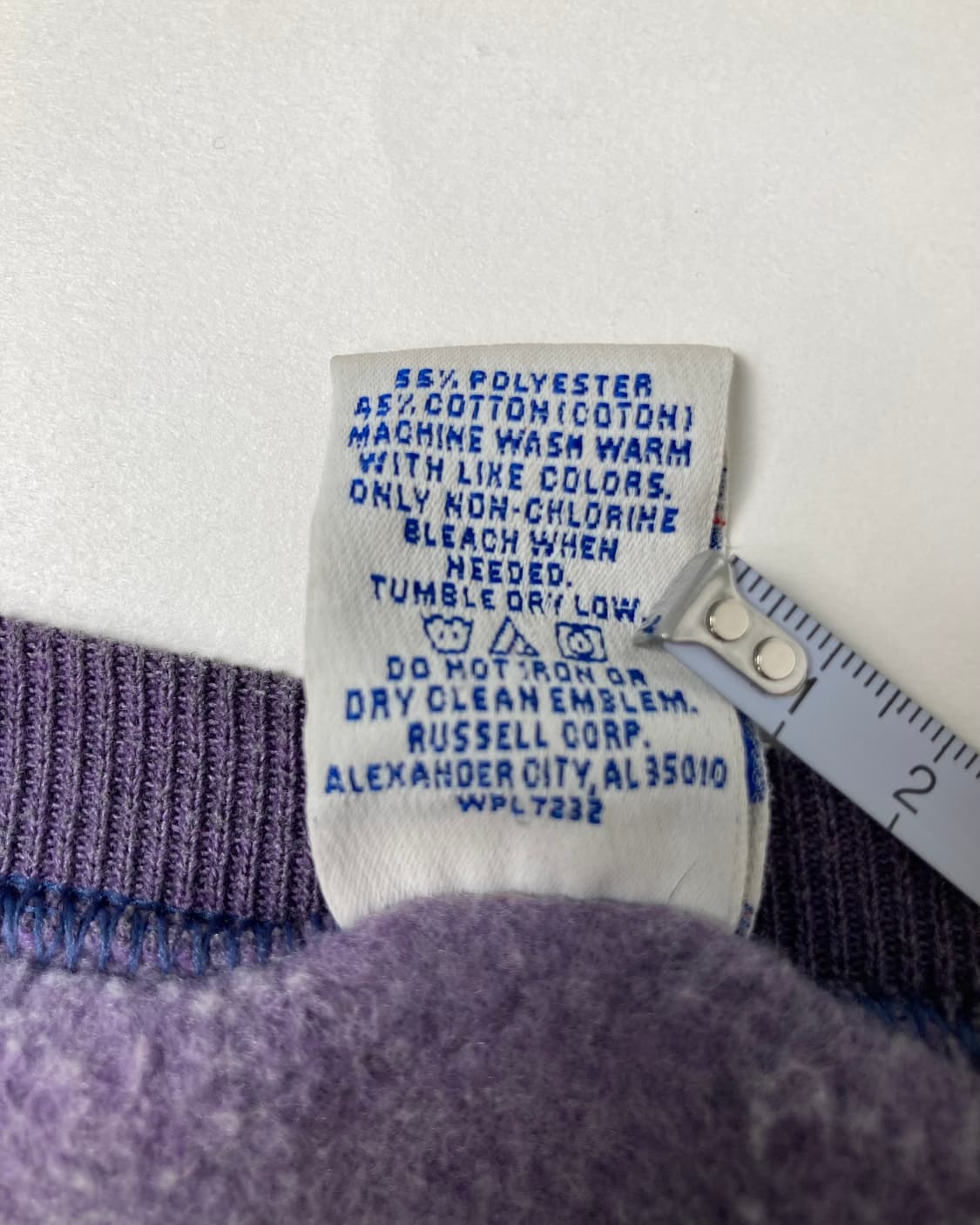 90s Russell Sweatshirt (lavender) 상품이미지4
