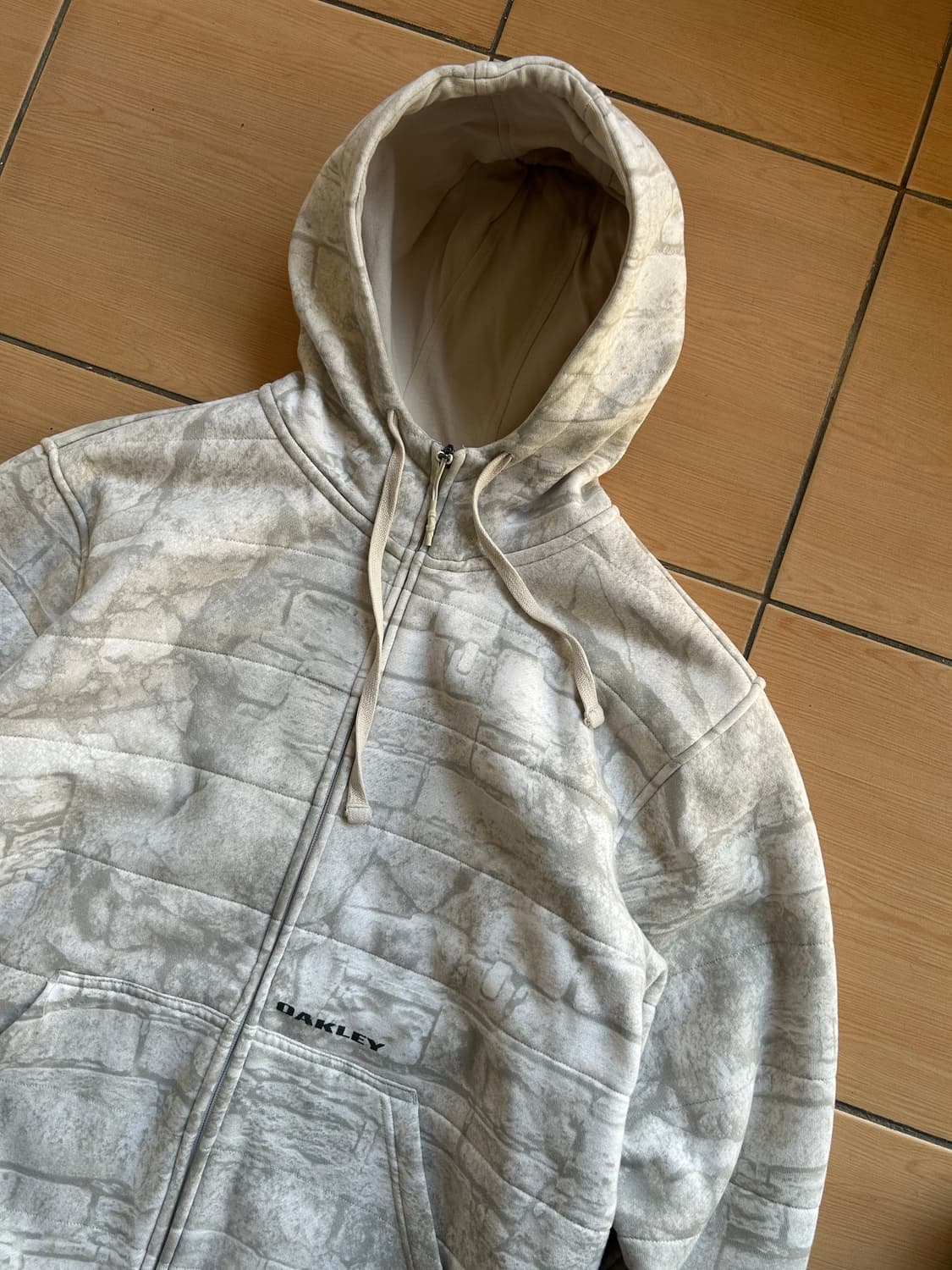 00‘s 오클리 마블패턴 후드집업 상품이미지2
