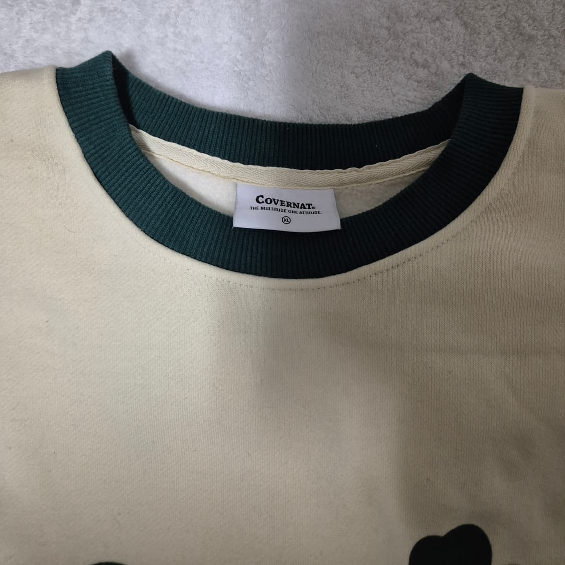 🦕. 커버낫 클로버맨투맨XL 상품이미지2