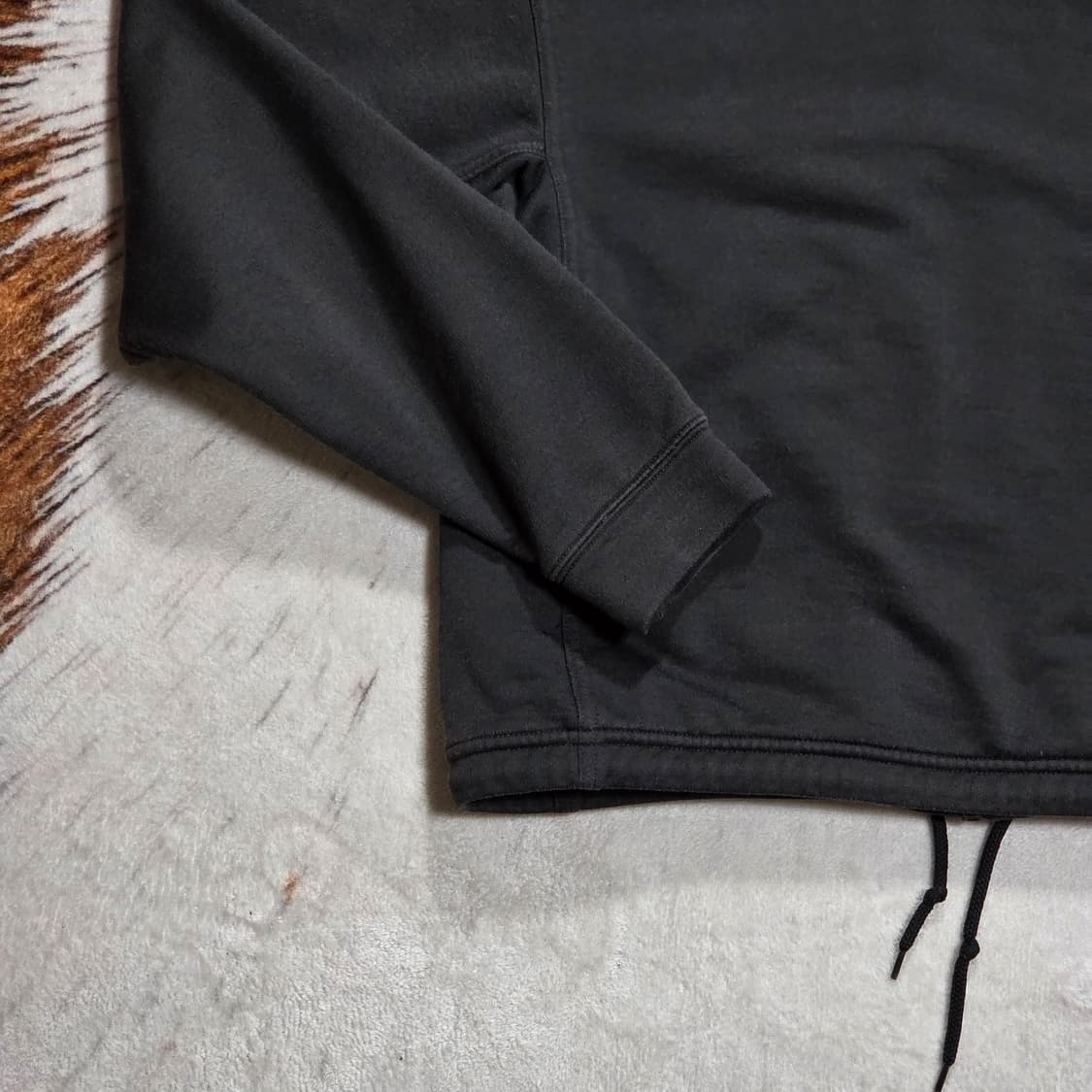 나이키 챠콜 크롭 후드집업 상품이미지6