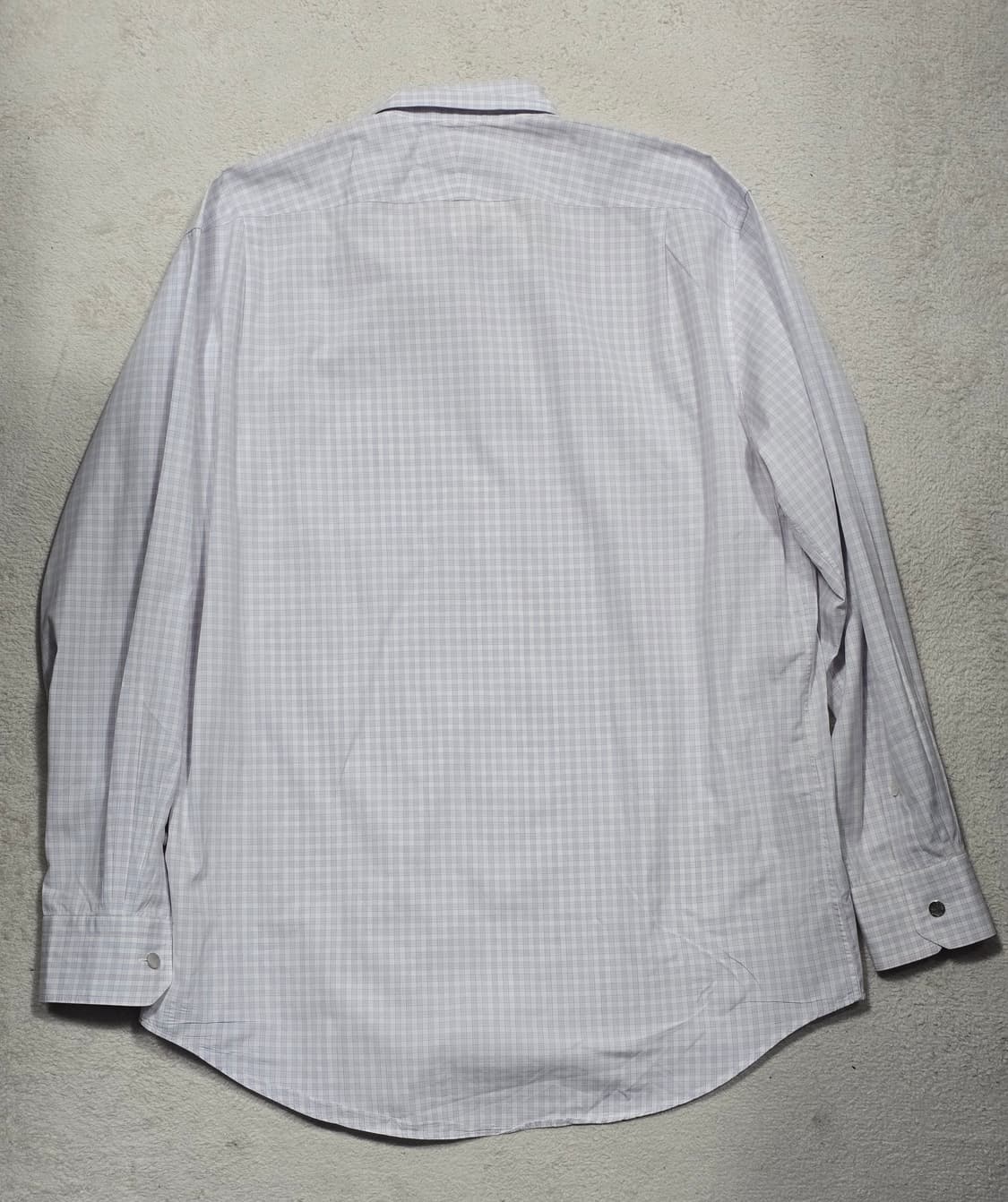 Hermes 에르메스 체크 패턴 커프스 셔츠 41 상품이미지6