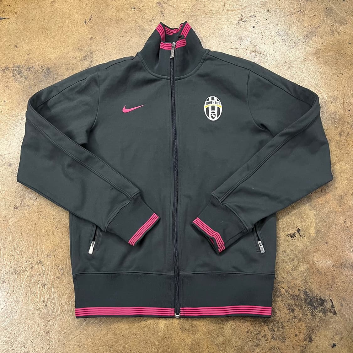 [정품/S] 나이키 유벤투스 트랙탑 블랙 핑크 져지 b15 상품이미지2