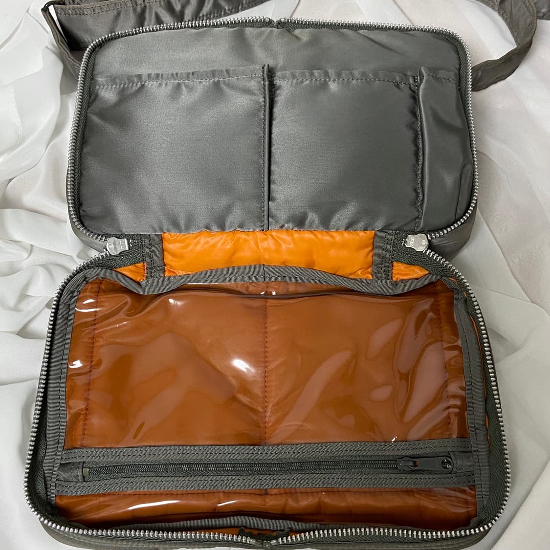 미품)PORTER 요시다 포터 탱커 숄더백 S 실버그레이 상품이미지8