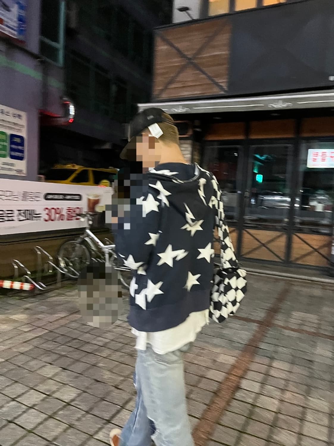 베이프 스타 후드 집업 M 상품이미지3