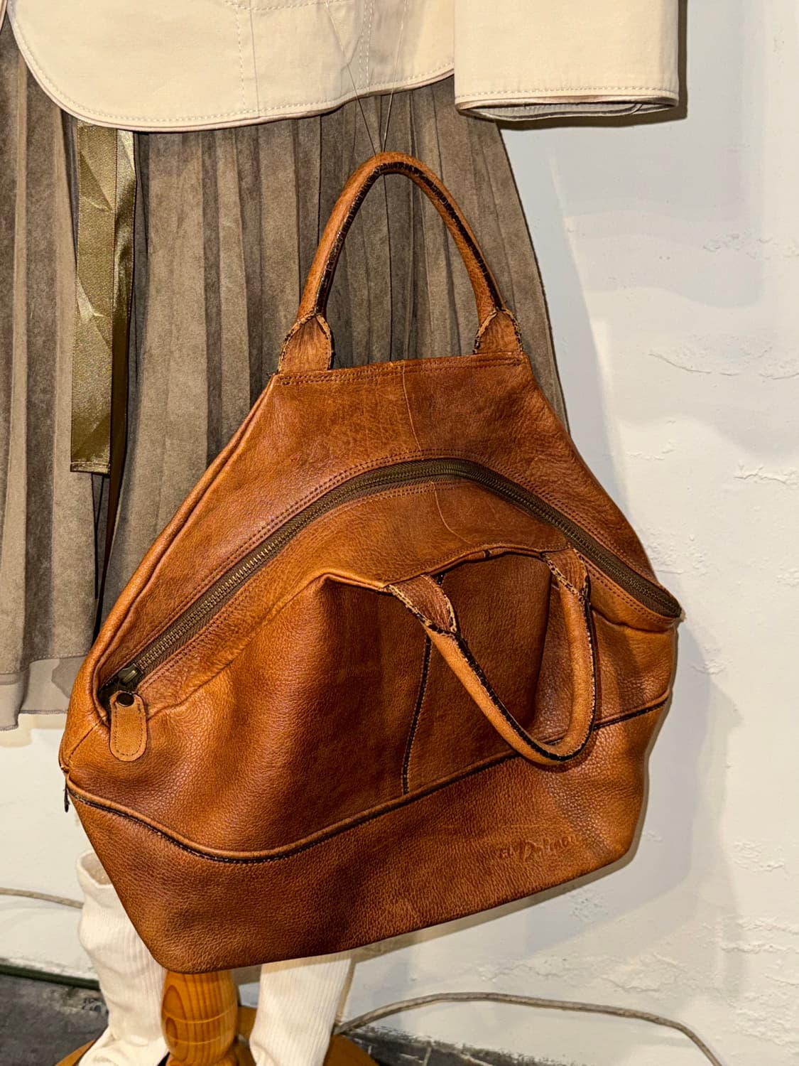 가죽 토트백 상품이미지1