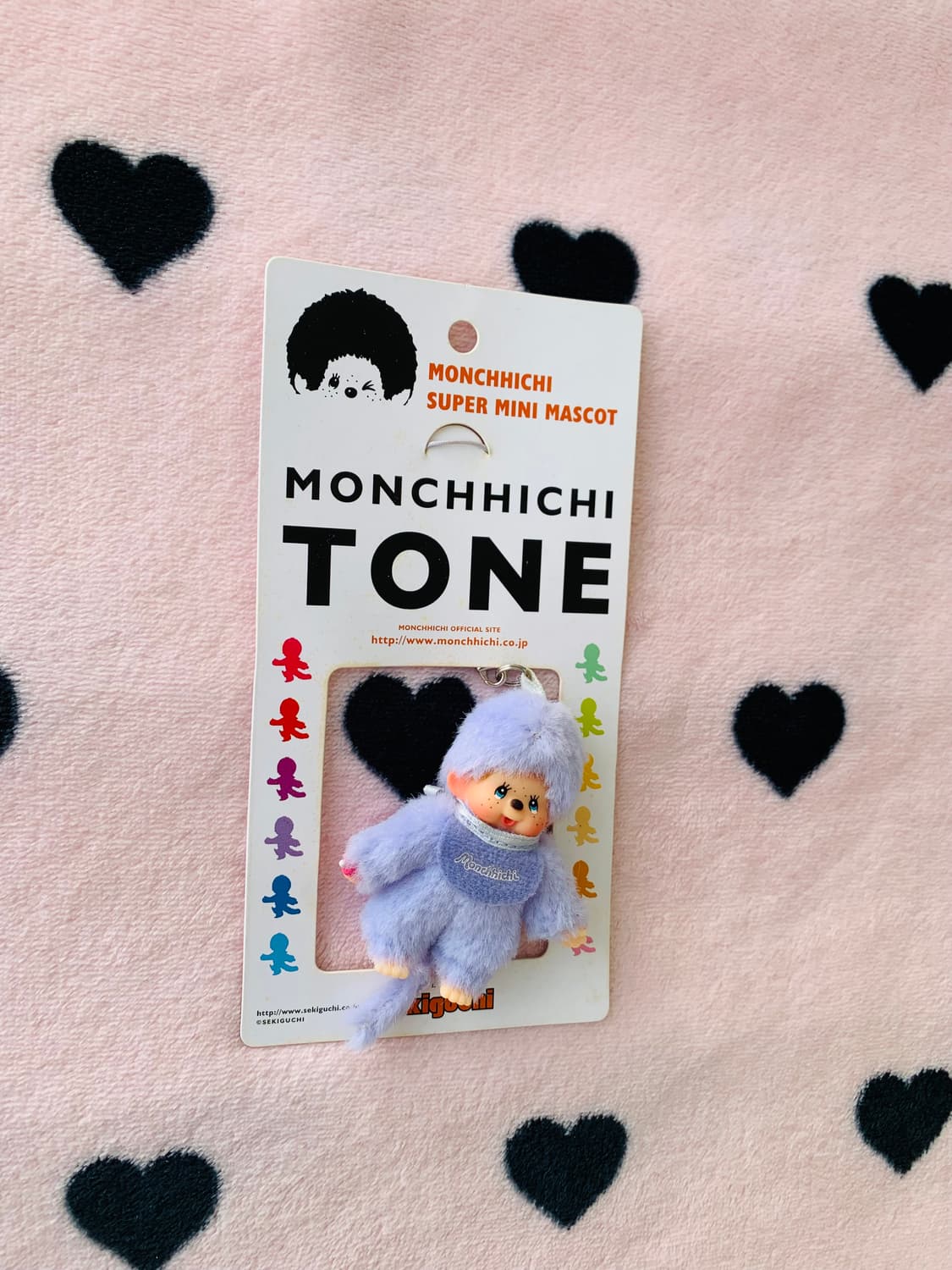 💜초미니 톤 라벤더 몬치치 키체인 상품이미지2