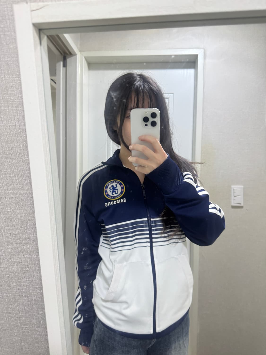 아디다스 첼시 네이비 트랙탑 져지 상품이미지1