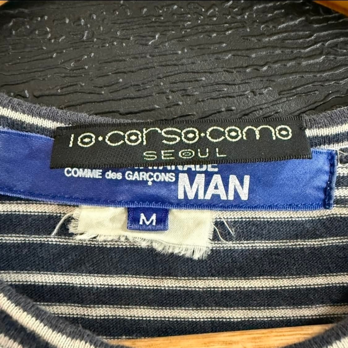 2013 준야와타나베 꼼데가르송 롱슬리브 보더 긴팔 티셔츠 상품이미지3