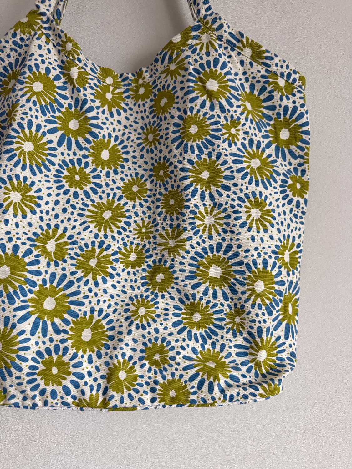 Pre owned 코튼 토트 숄더백 상품이미지3