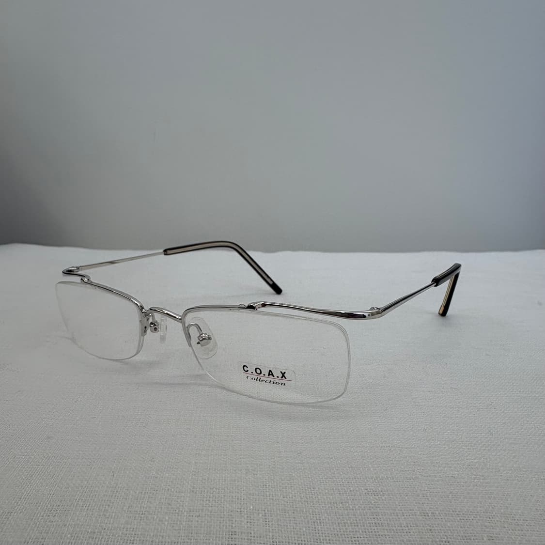 COAX 실버 반무테 빈티지안경 상품이미지2