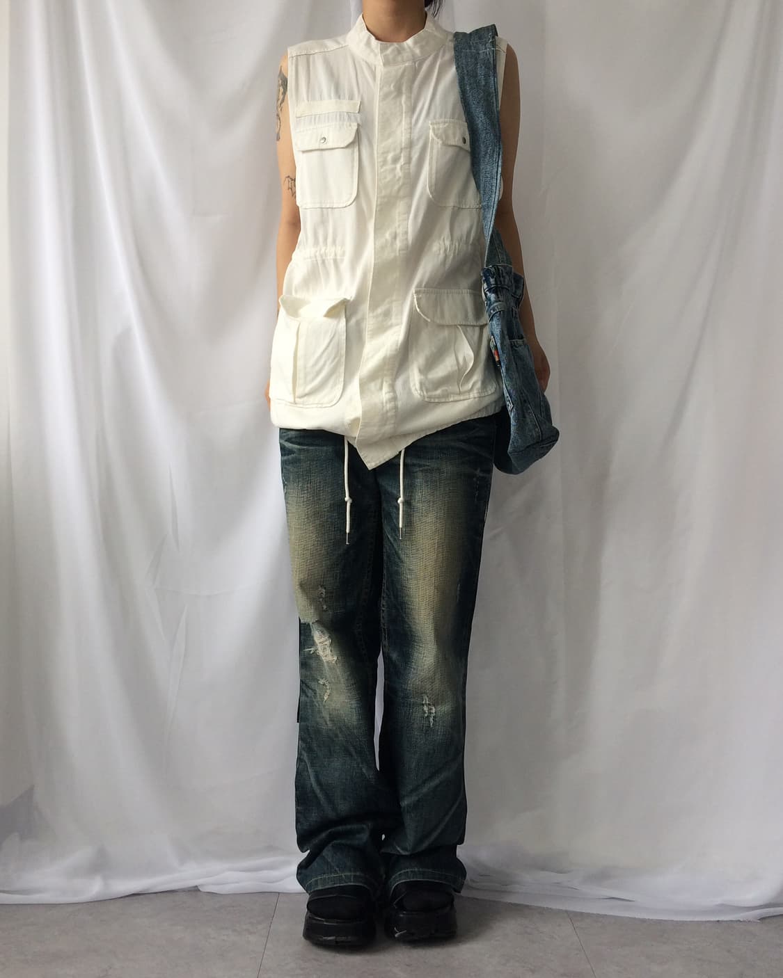 pants rework shoulder bag 상품이미지5