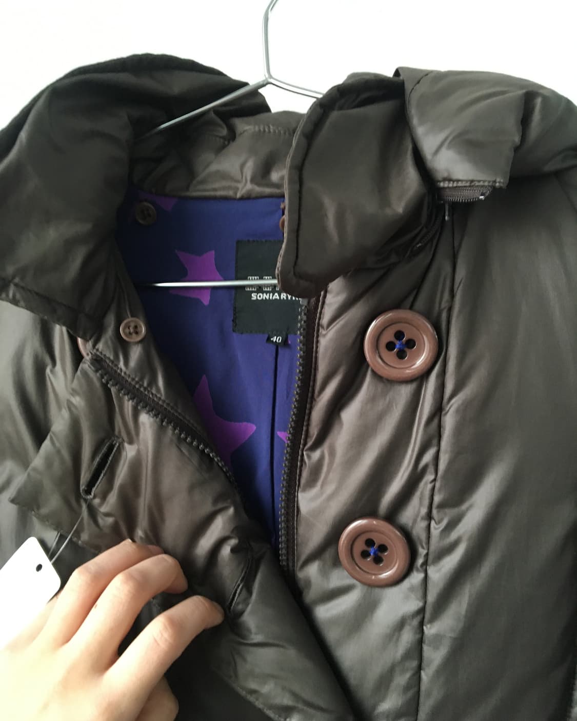 Sonia rykiel double button padded jacket 상품이미지3