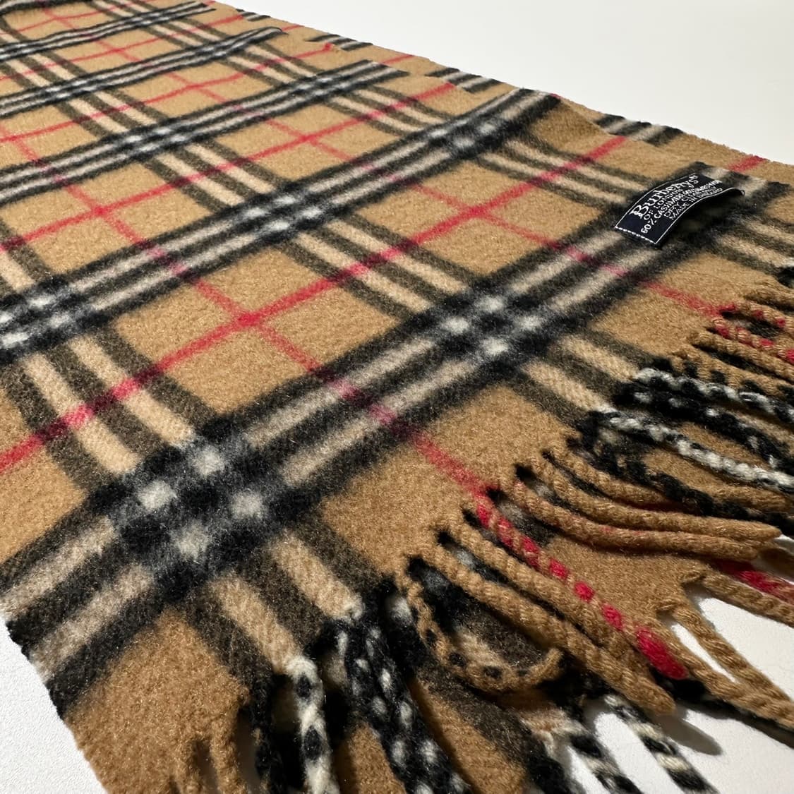 버버리 노바체크 울 캐시미어 머플러 목도리 상품이미지4