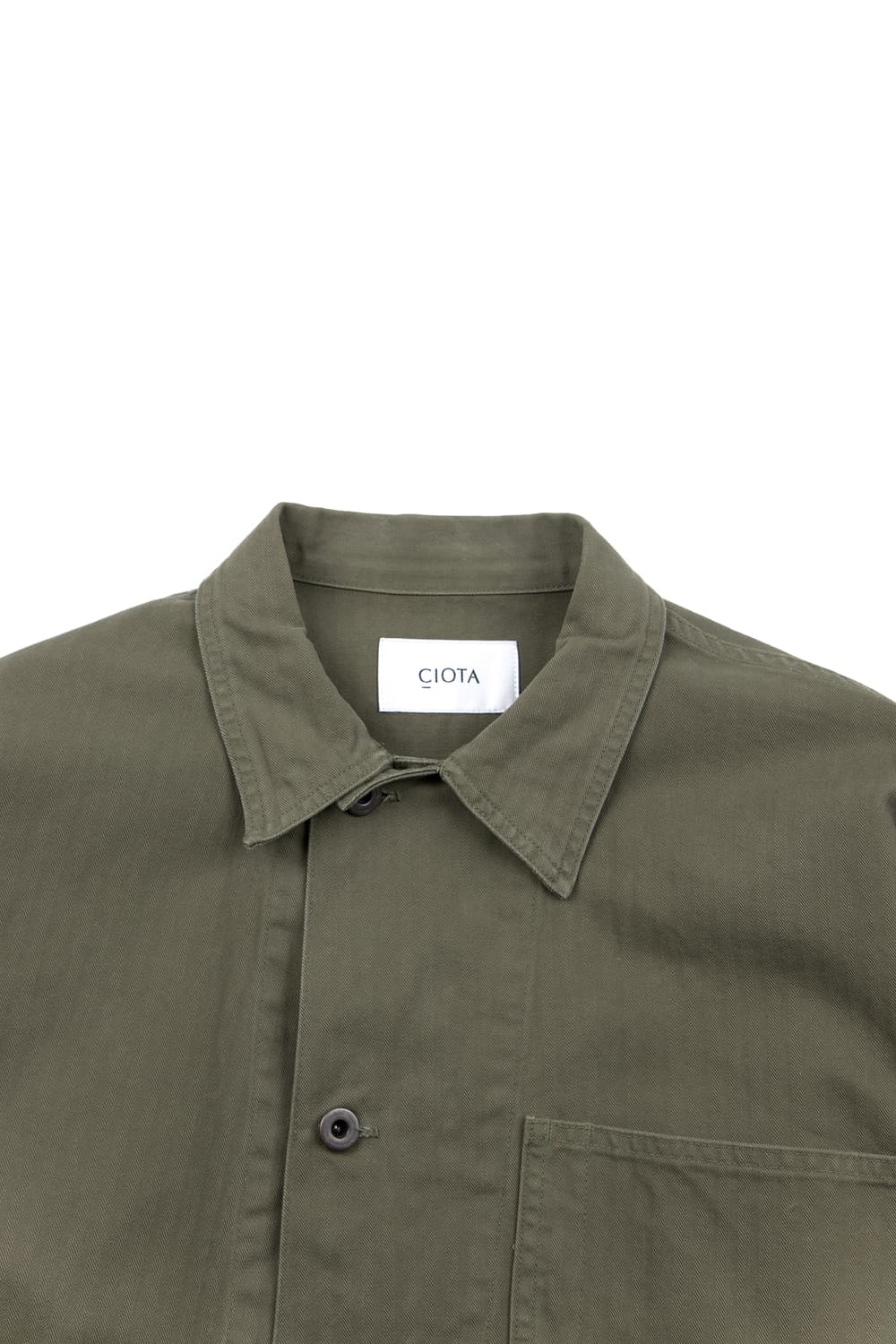 Ciota 40s USMC P-47 HBT 자켓 스톤워시 다크올리브 상품이미지3