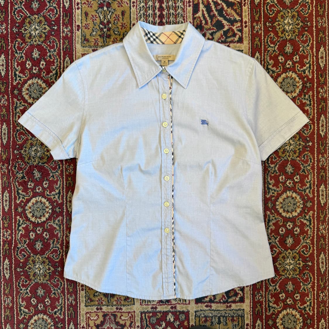 버버리 옥스포드 반팔 셔츠 [ 55 ] 상품이미지1