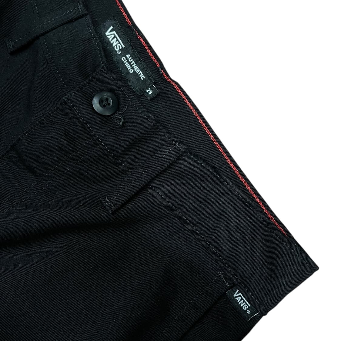 반스 어센틱 치노 팬츠 블랙 상품이미지4