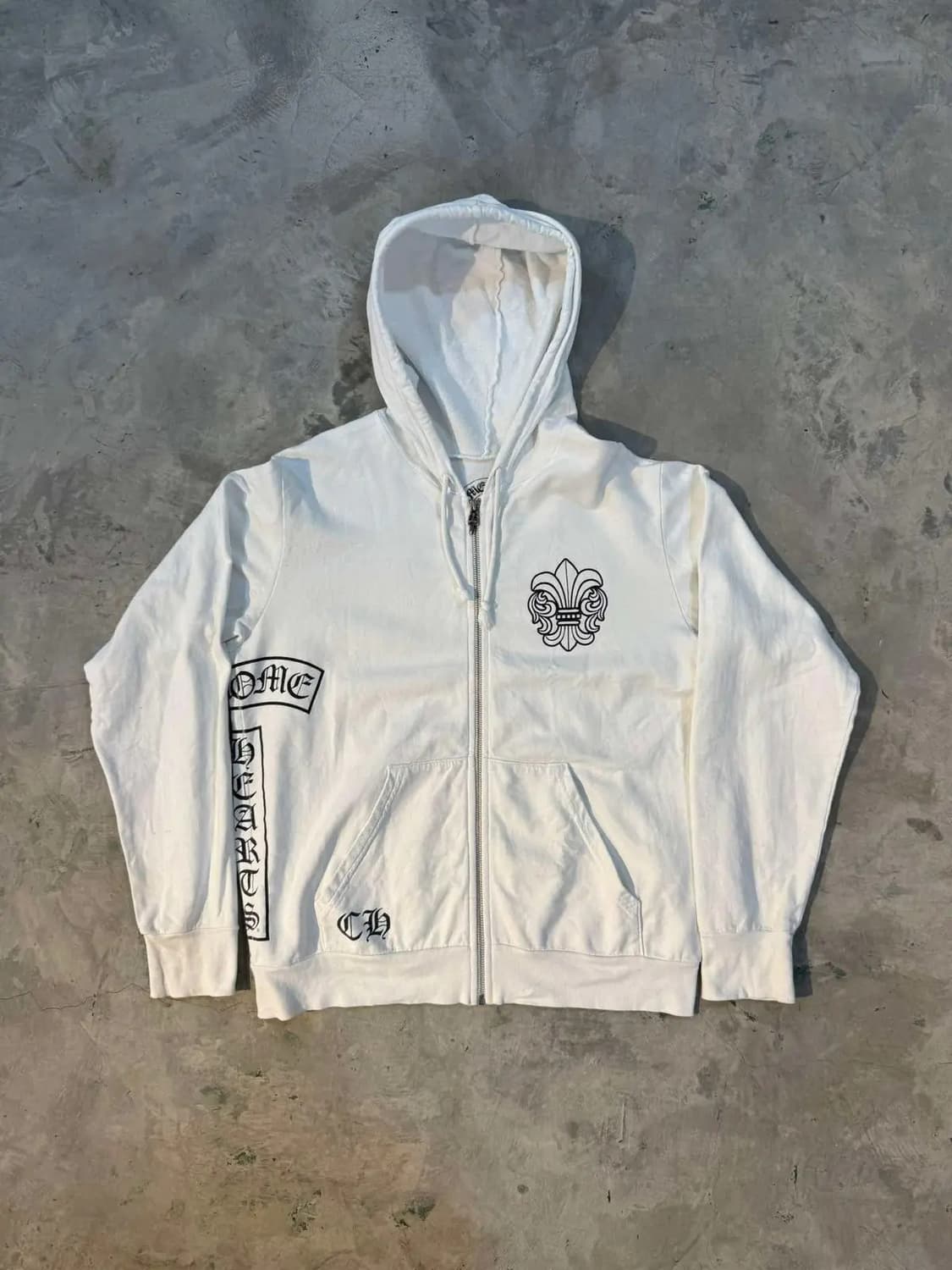 빈티지 90s 크롬하츠 후드집업 상품이미지1