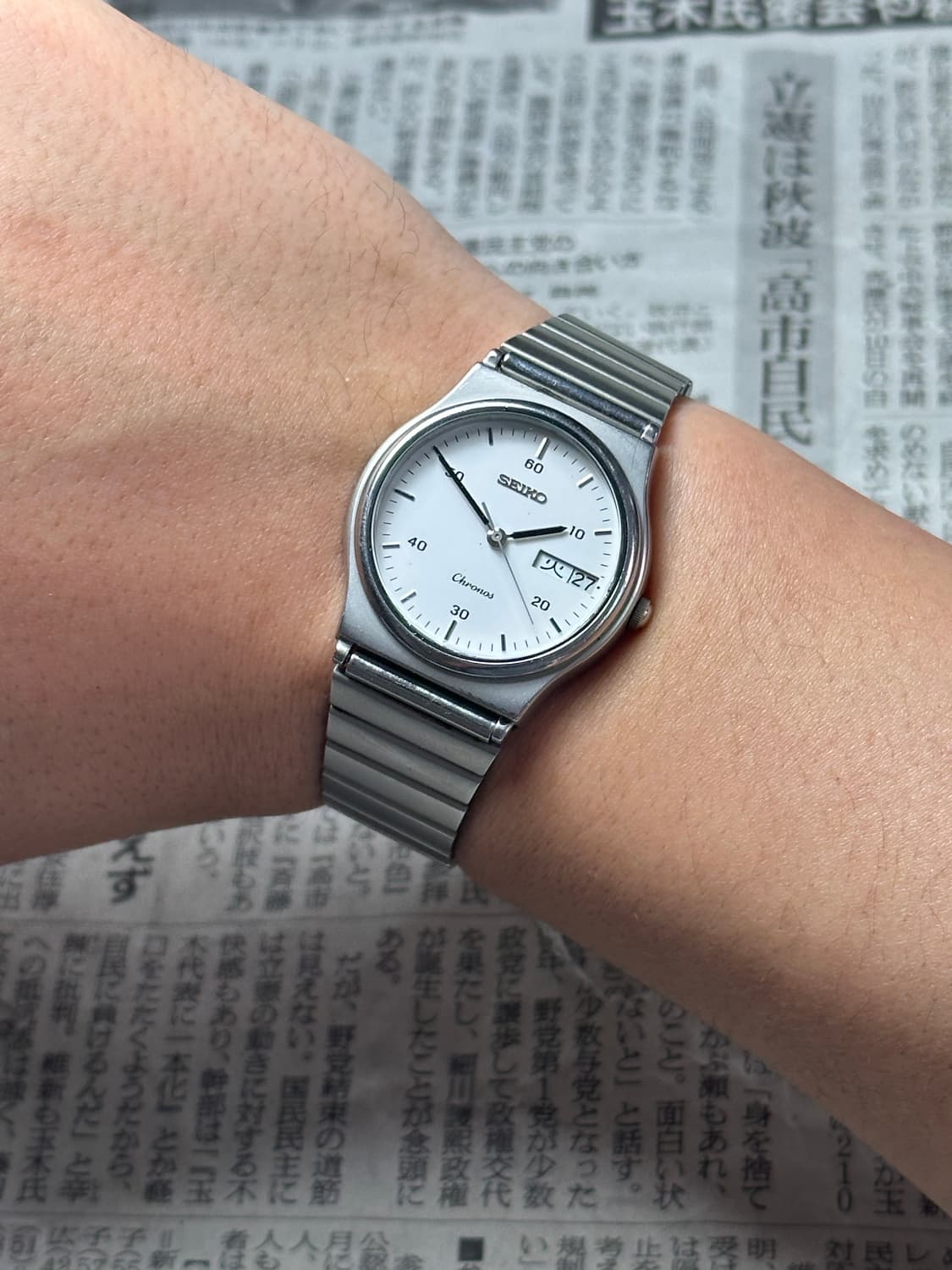 SEIKO quartz chronos 상품이미지5