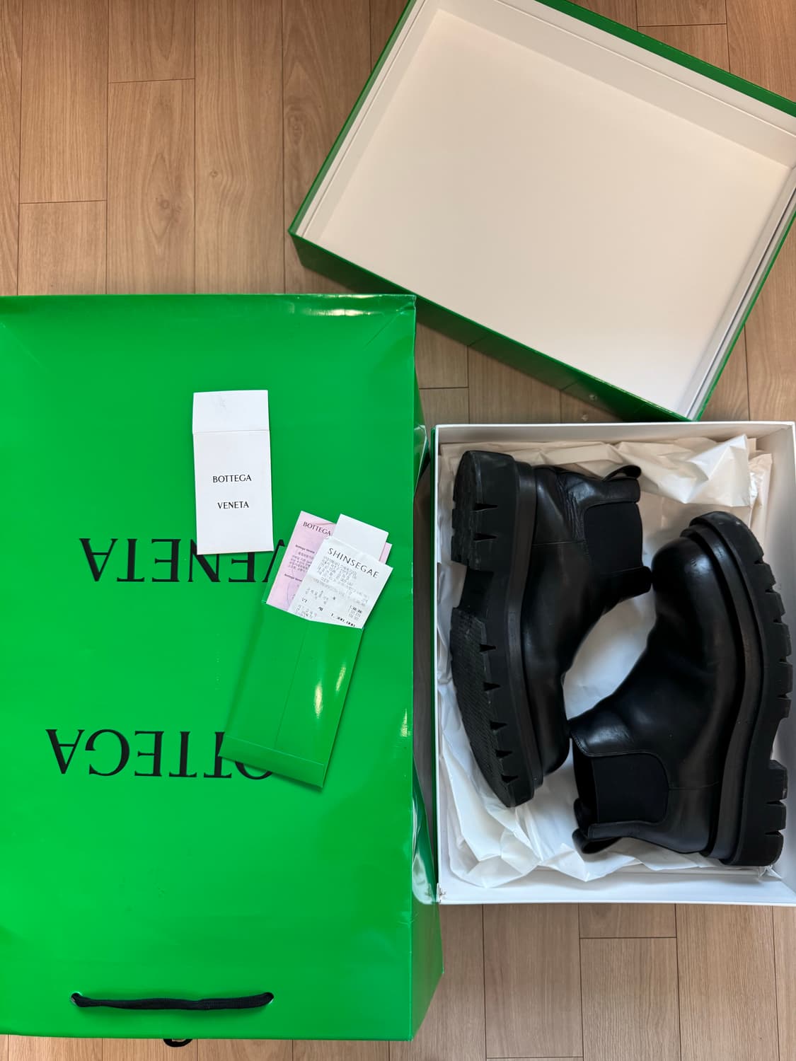 (42)보테가베네타 러그 부츠 상품이미지1