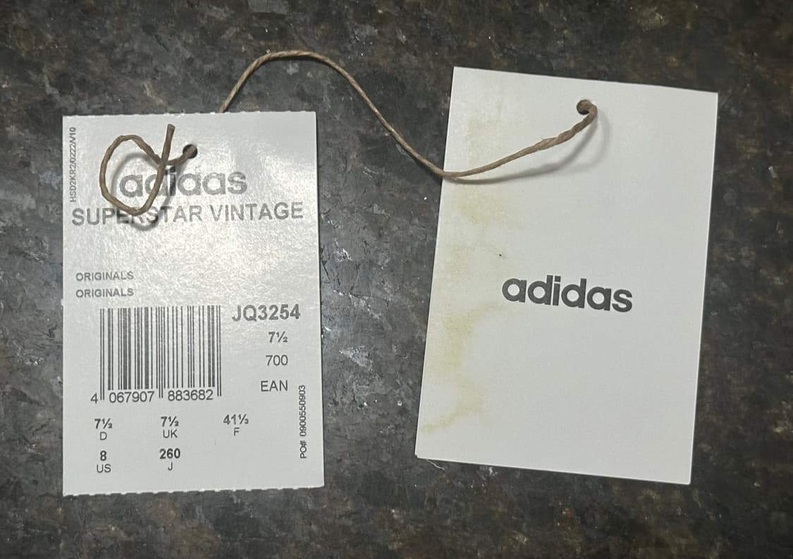 아디다스 슈퍼스타 빈티지 260 상품이미지5