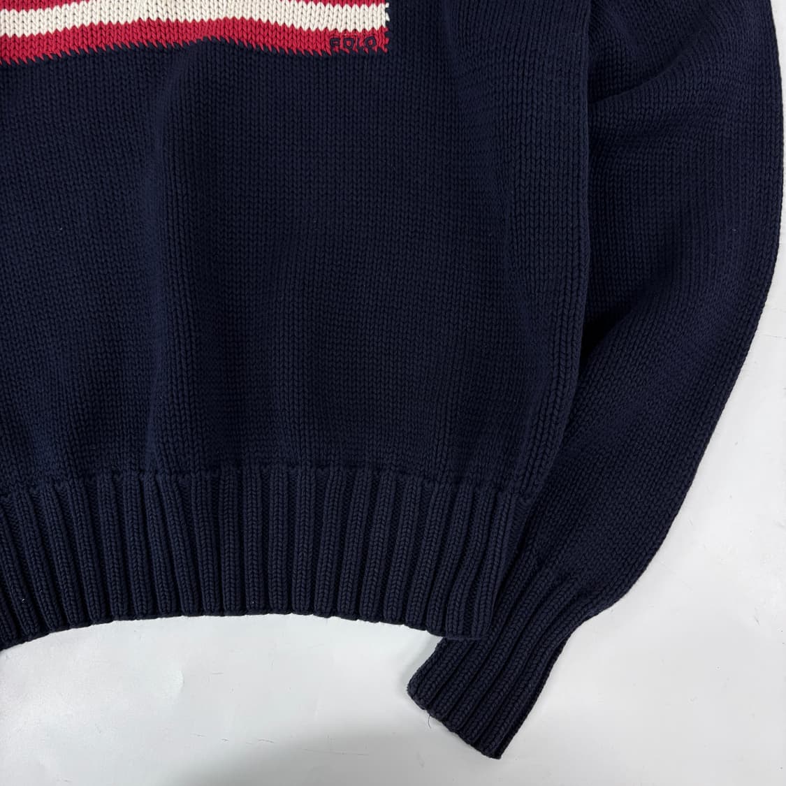 폴로 성조기 니트 상품이미지5