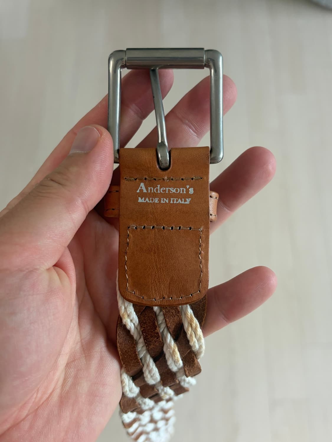 벨트 Andersons 위빙 벨트 80 상품이미지3
