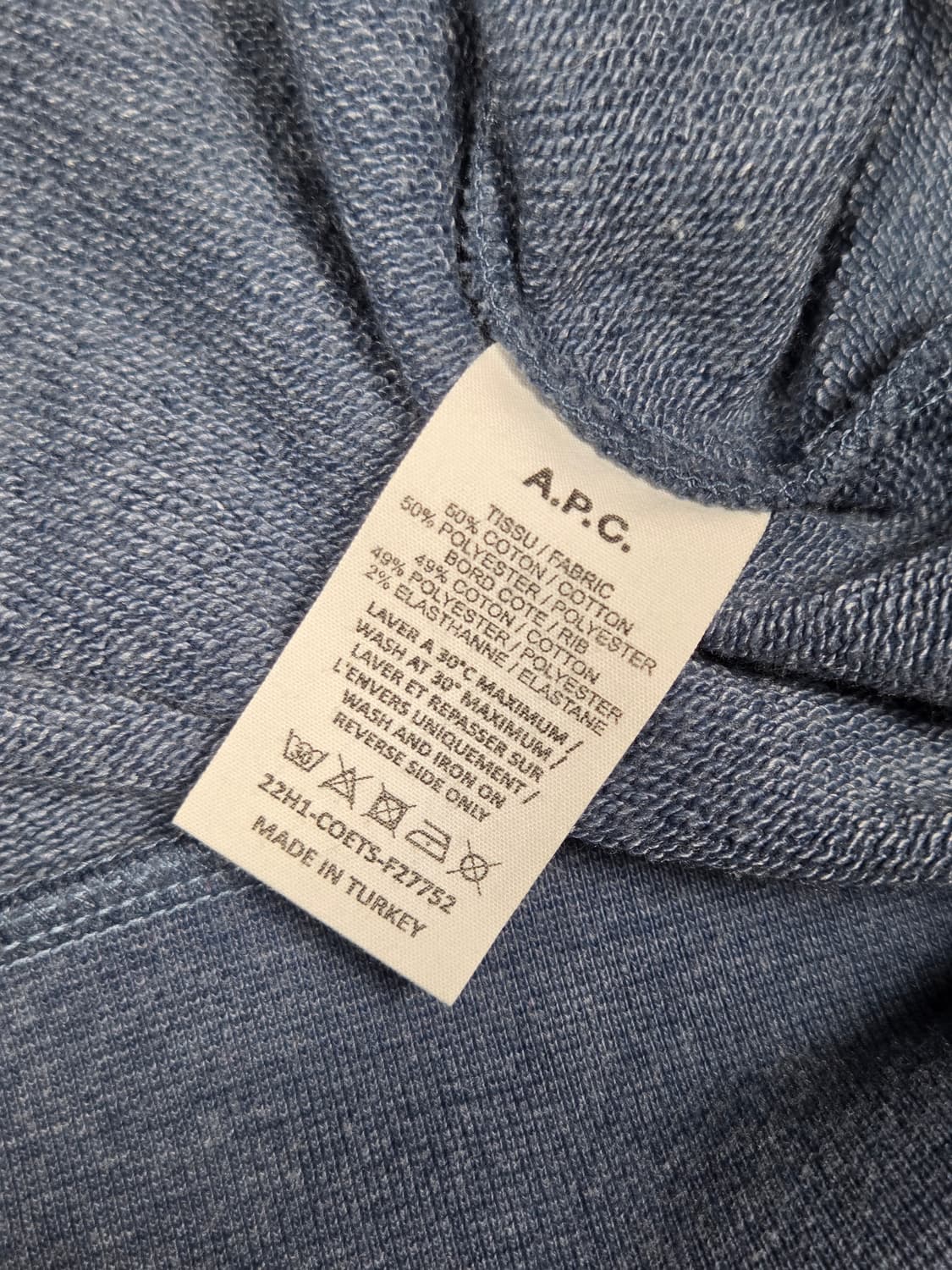 [A.P.C.] VPC 네온 로즈 스웨트셔츠 | 00263 상품이미지4