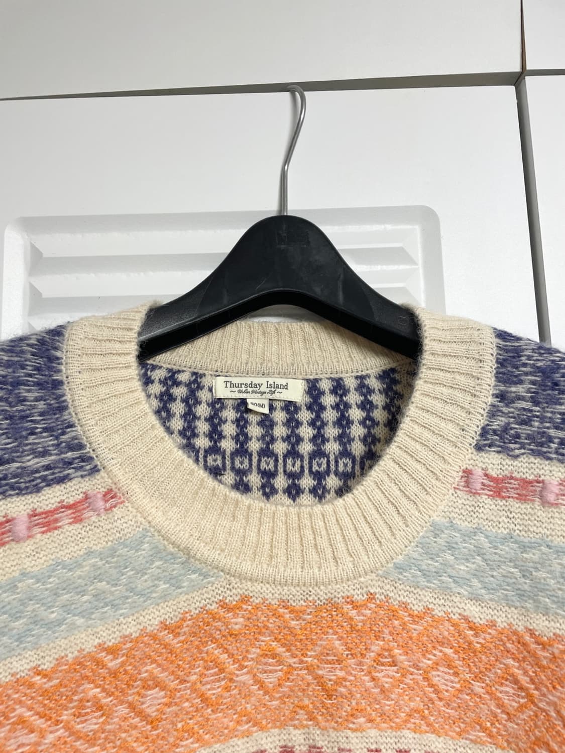 써스데이아일랜드 니트 조끼 상품이미지3