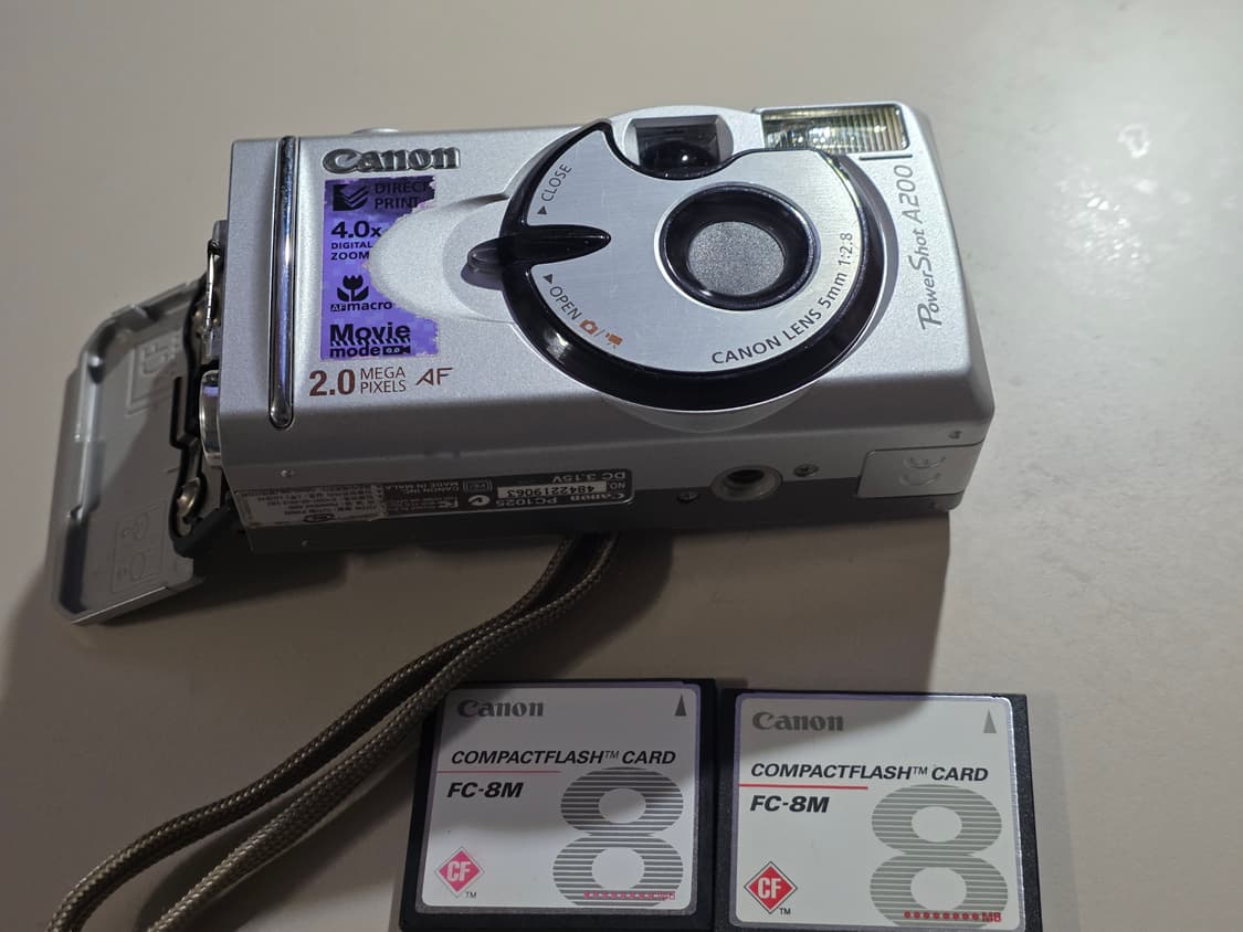 캐논파워샷 A200 빈티지 디지털카메라 상품이미지9