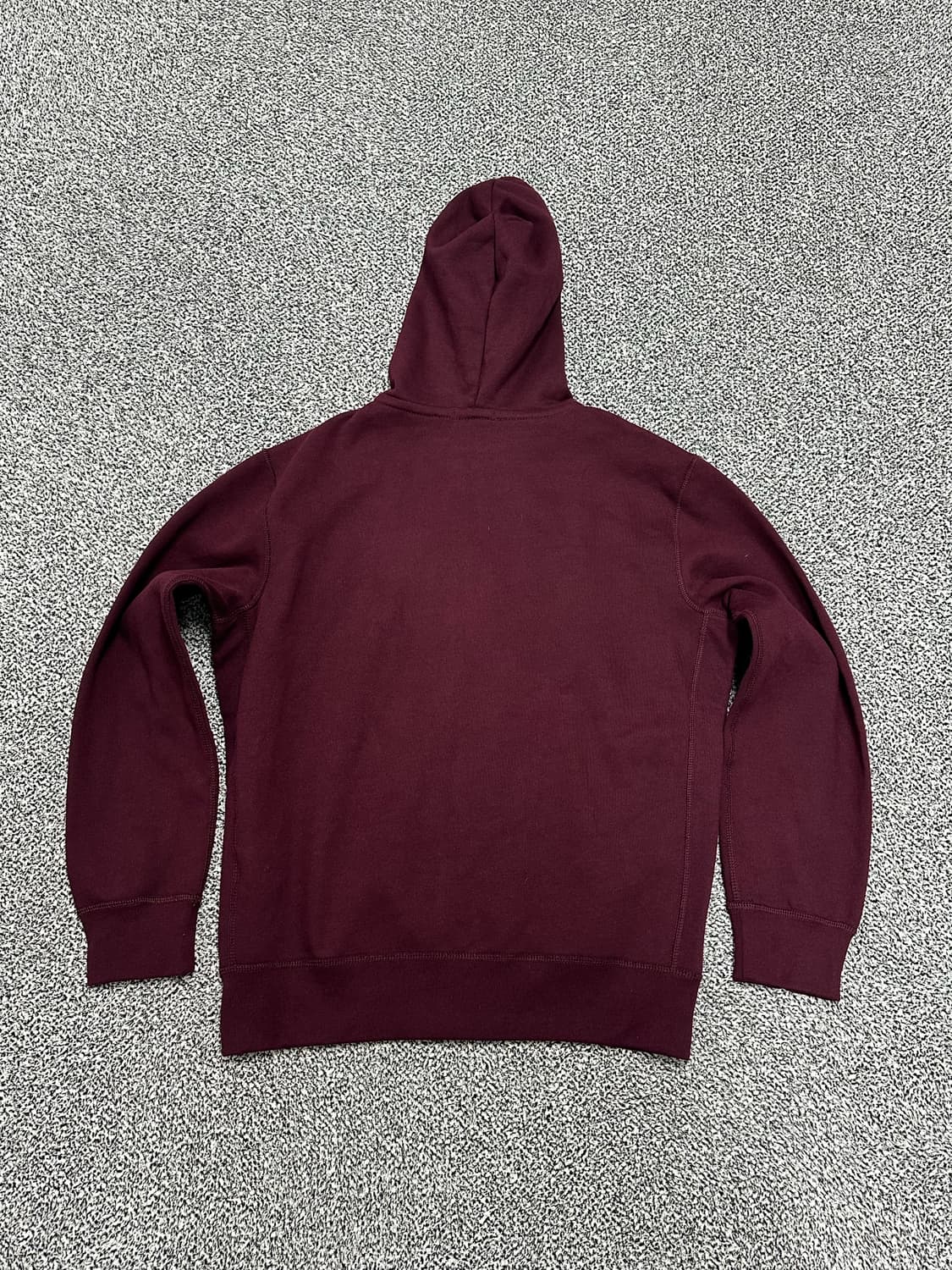 폴로 후드 집업 버건디 상품이미지5