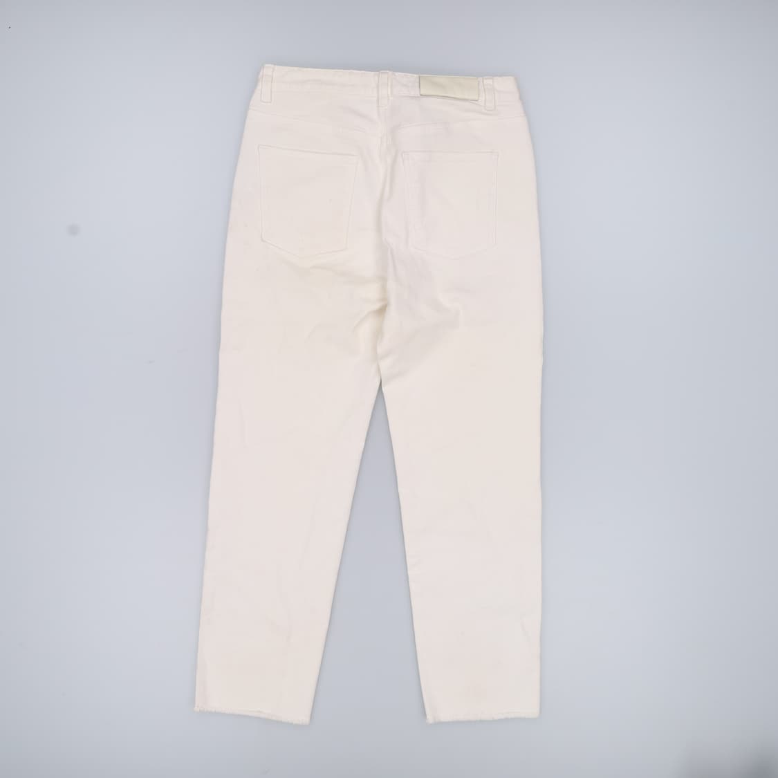 67-96 구호 여성 화이트 데님팬츠 0408H1 상품이미지2